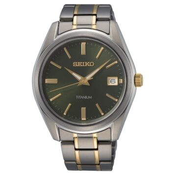 Seiko SUR377P1 Safir Titanyum Erkek Kol Saati
