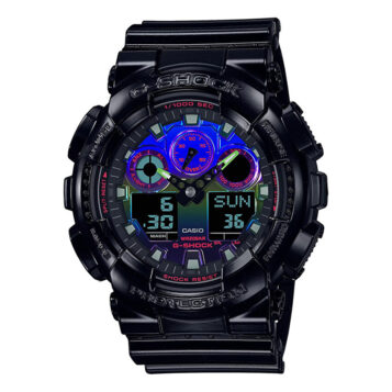 Casio G-Shock GA-100RGB-1ADR Kol Saati